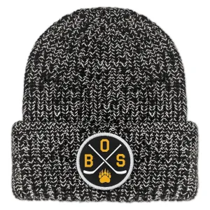 BOS Hockey Emblem Chunky Knit