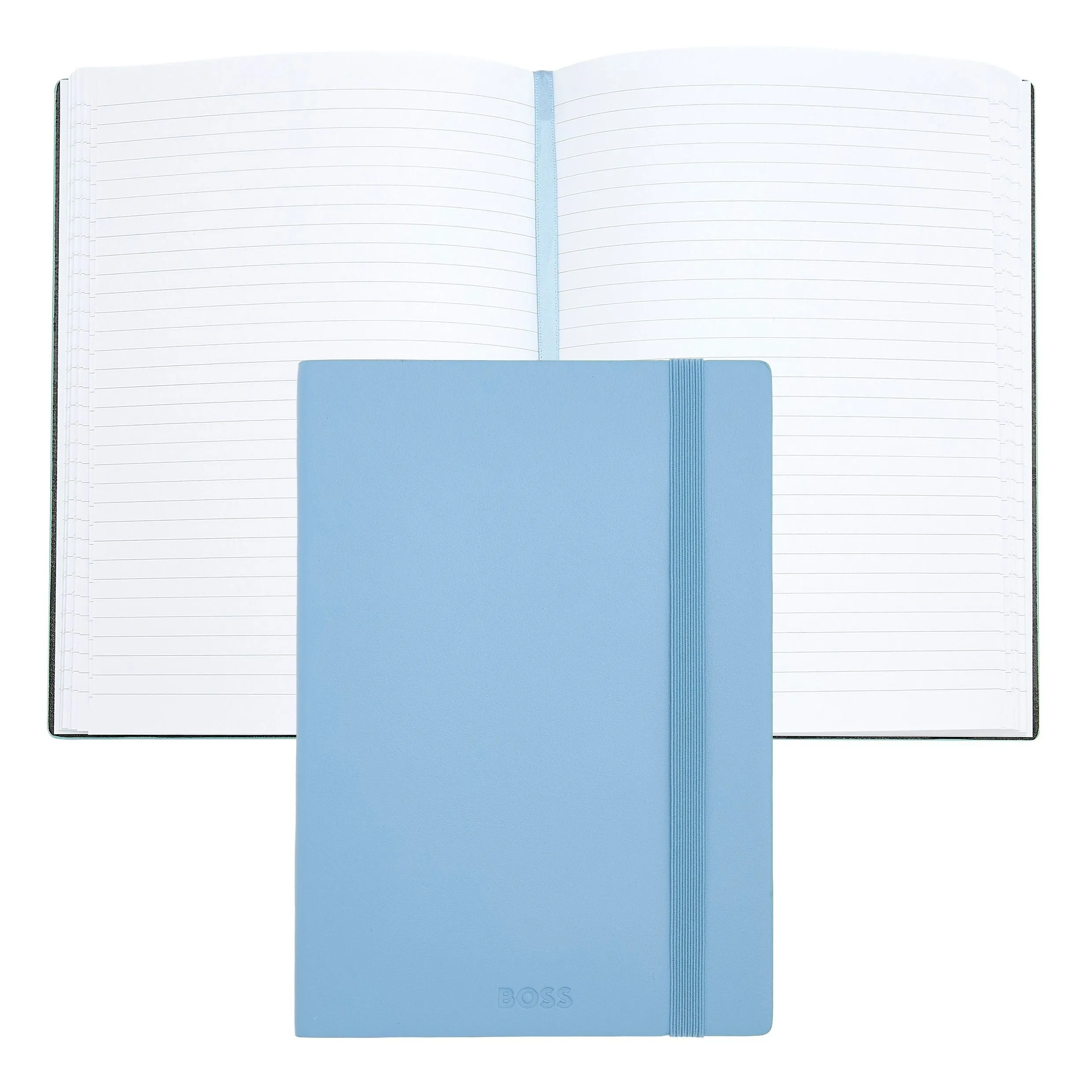 BOSS HNH422ML - Notebook A5 Pastel Classic Light Blue Lined