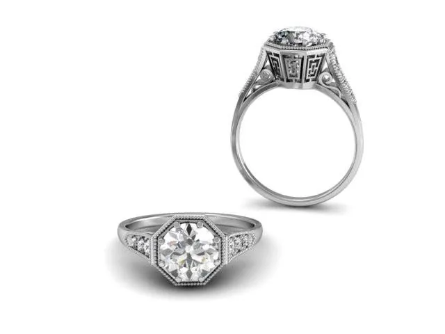 Bostonian Heirloom Vintage Inspired Ring