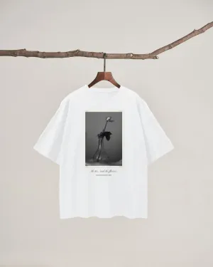 Botanical Art Print Oversized Tee No.2 {Giving Back}