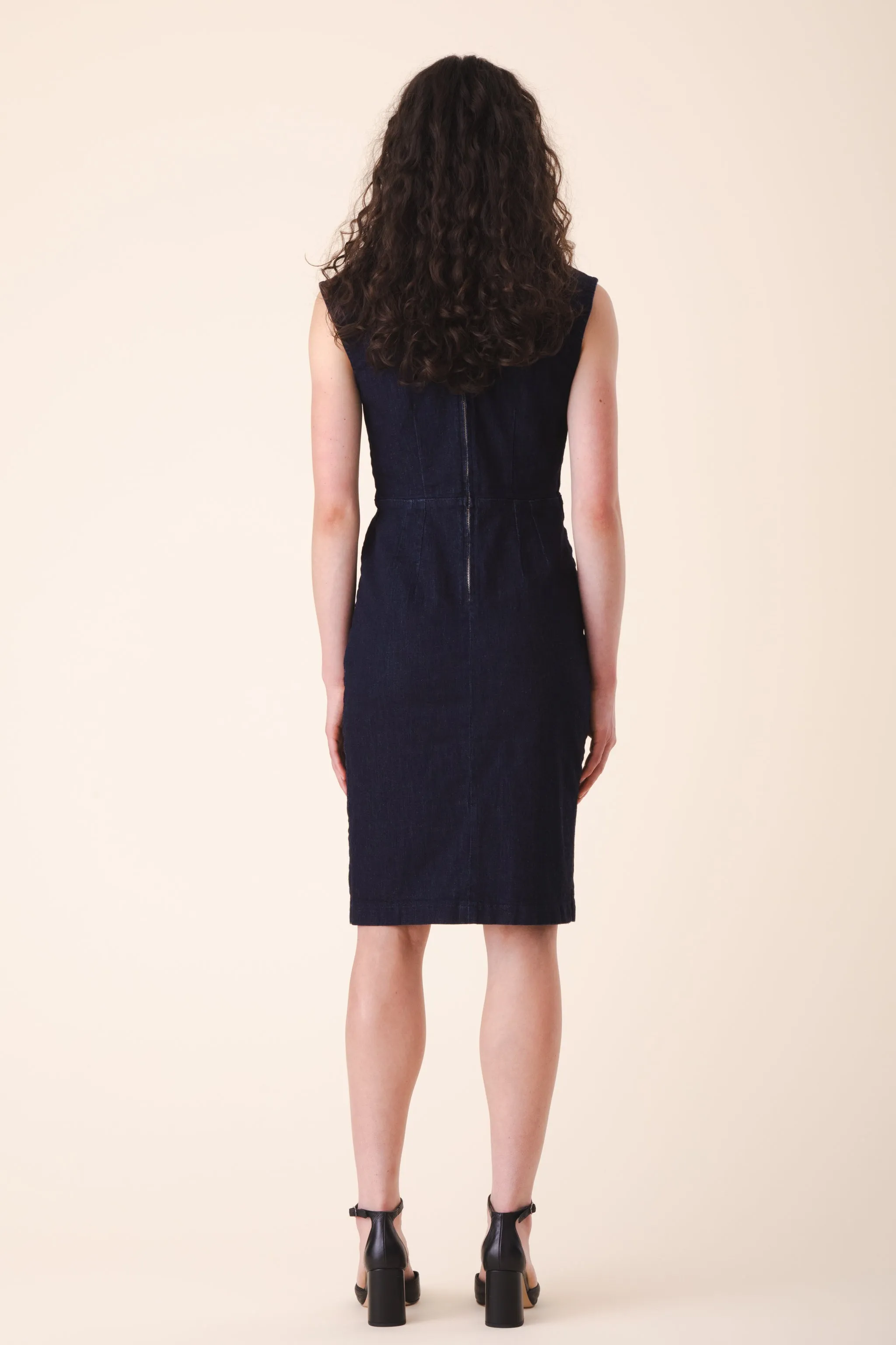 Bourbon Street Dress in Denim