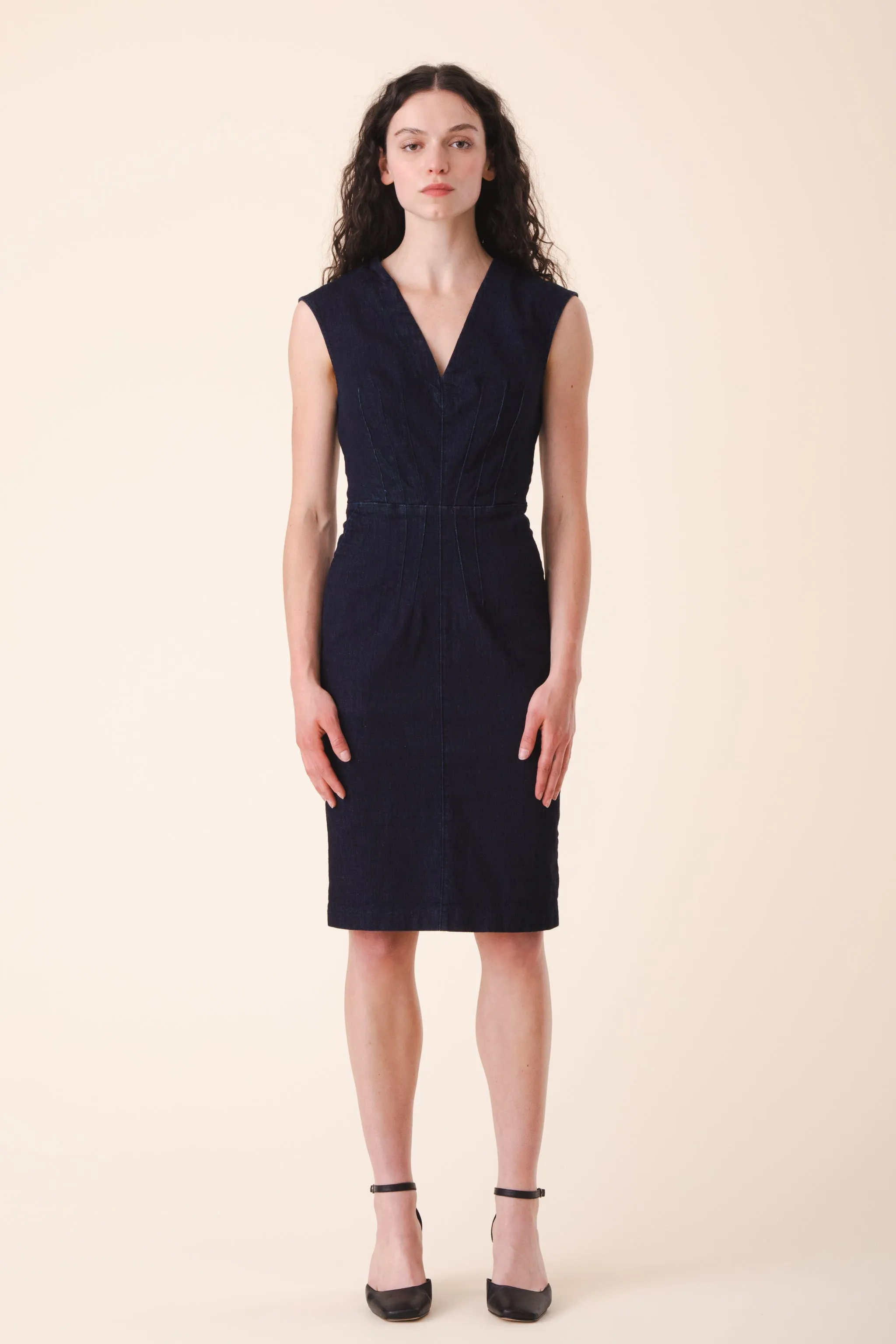 Bourbon Street Dress in Denim