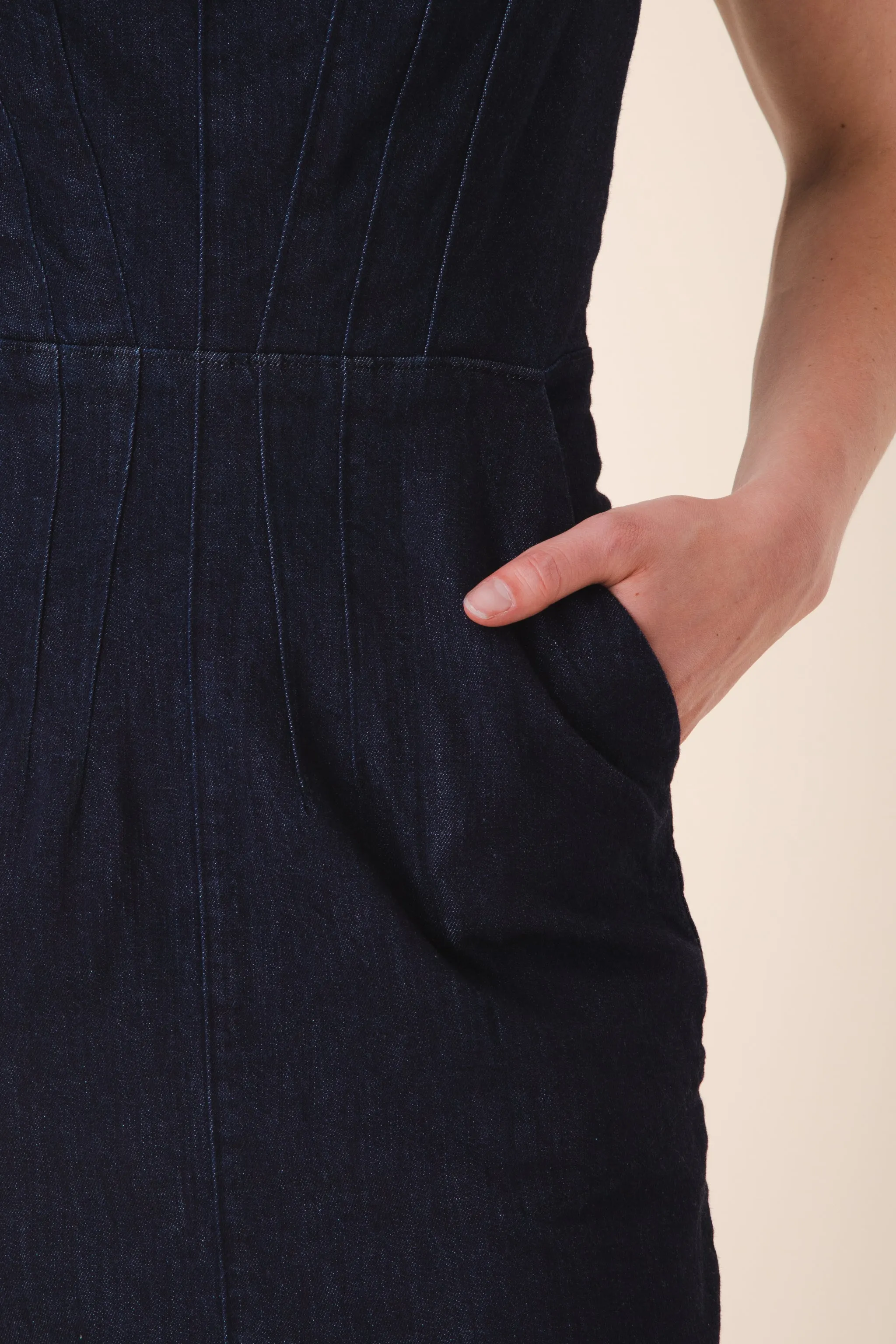 Bourbon Street Dress in Denim
