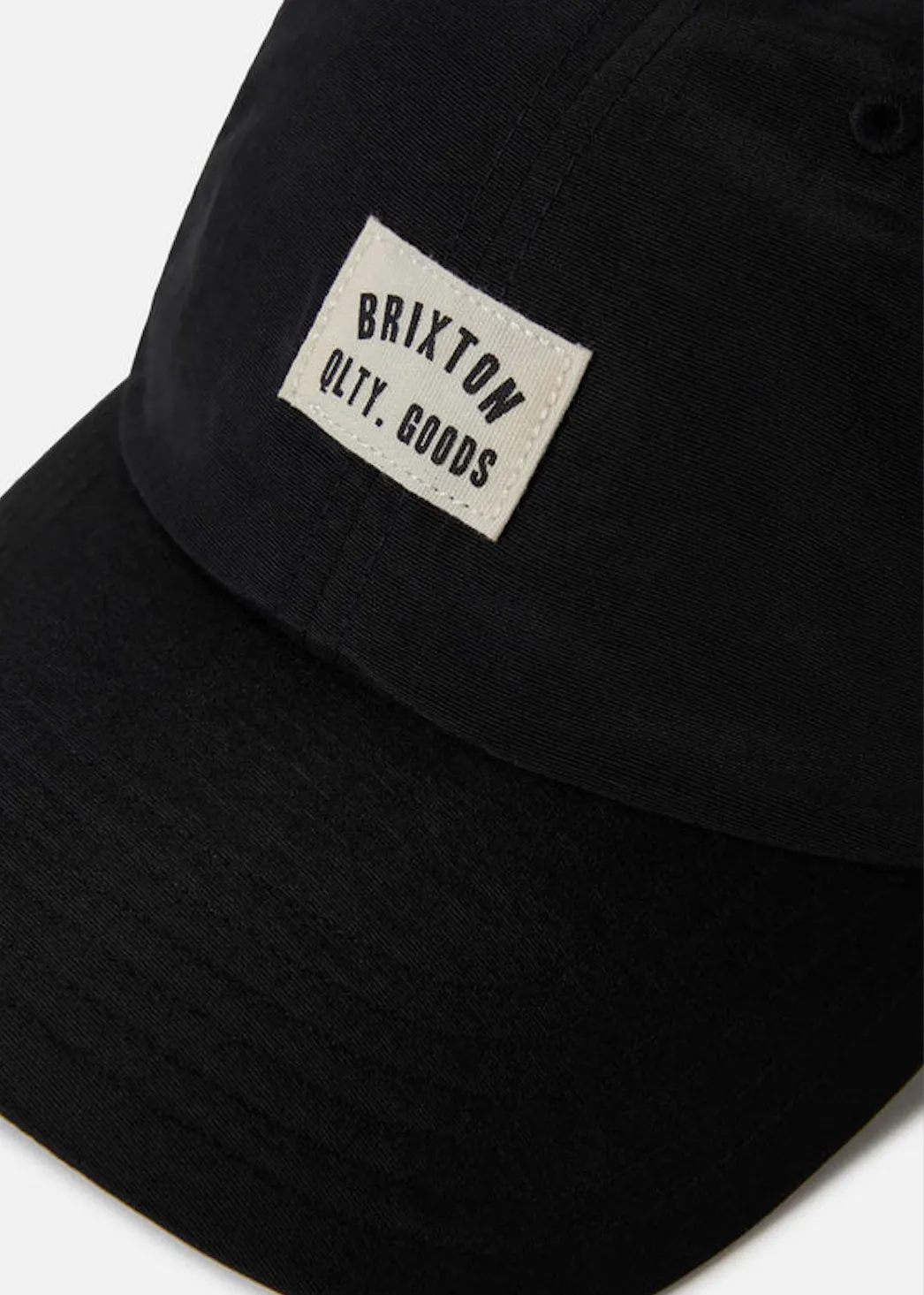 BRIXTON Woodburn LP Adjustable Cap - Black Nylon