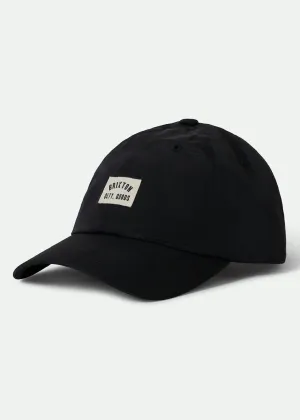 BRIXTON Woodburn LP Adjustable Cap - Black Nylon