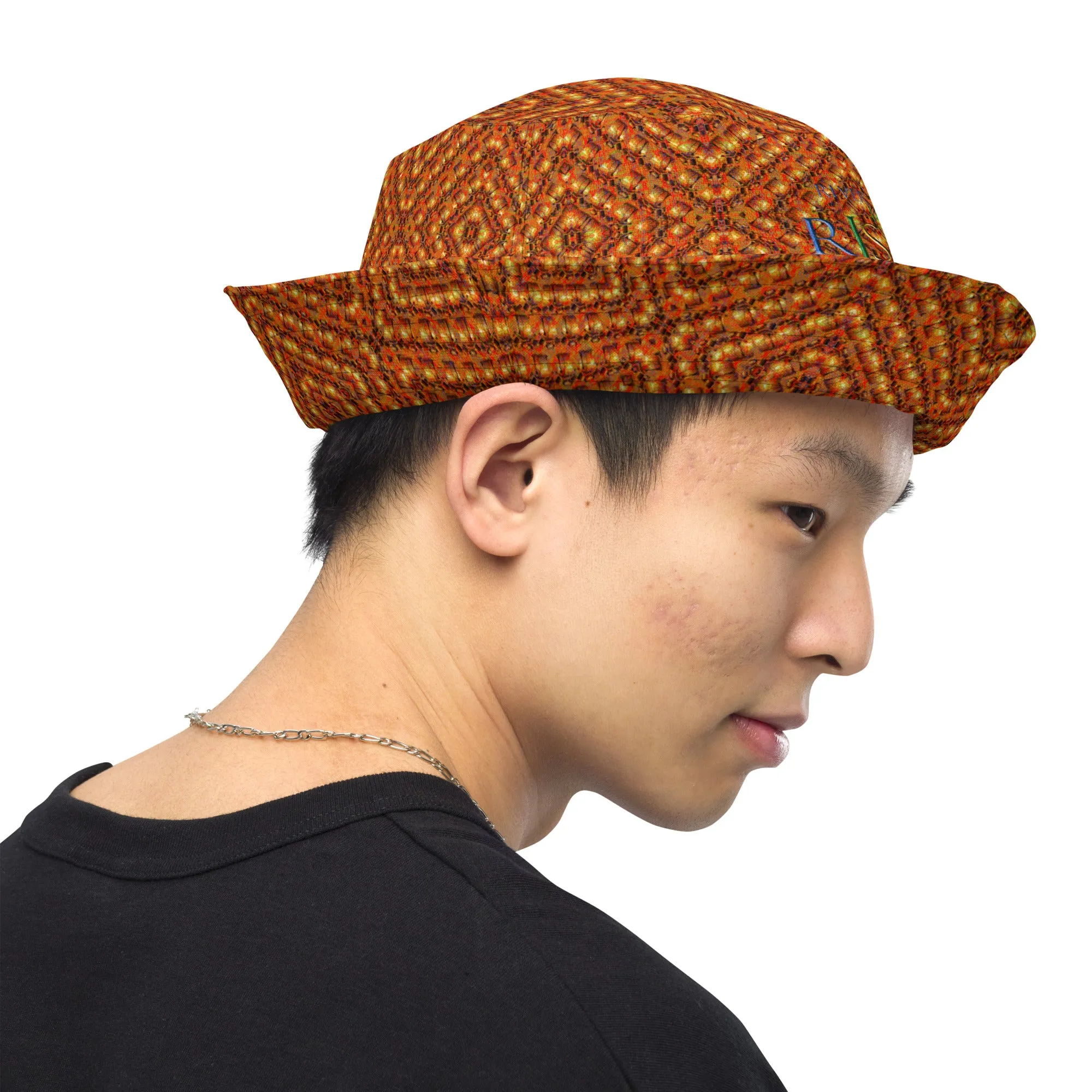 Bucket Hat (Sugar Stick Twirl (Elder Gift) Orange Logo) RJSTHs2024 RJS