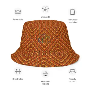 Bucket Hat (Sugar Stick Twirl (Elder Gift) Orange Logo) RJSTHs2024 RJS