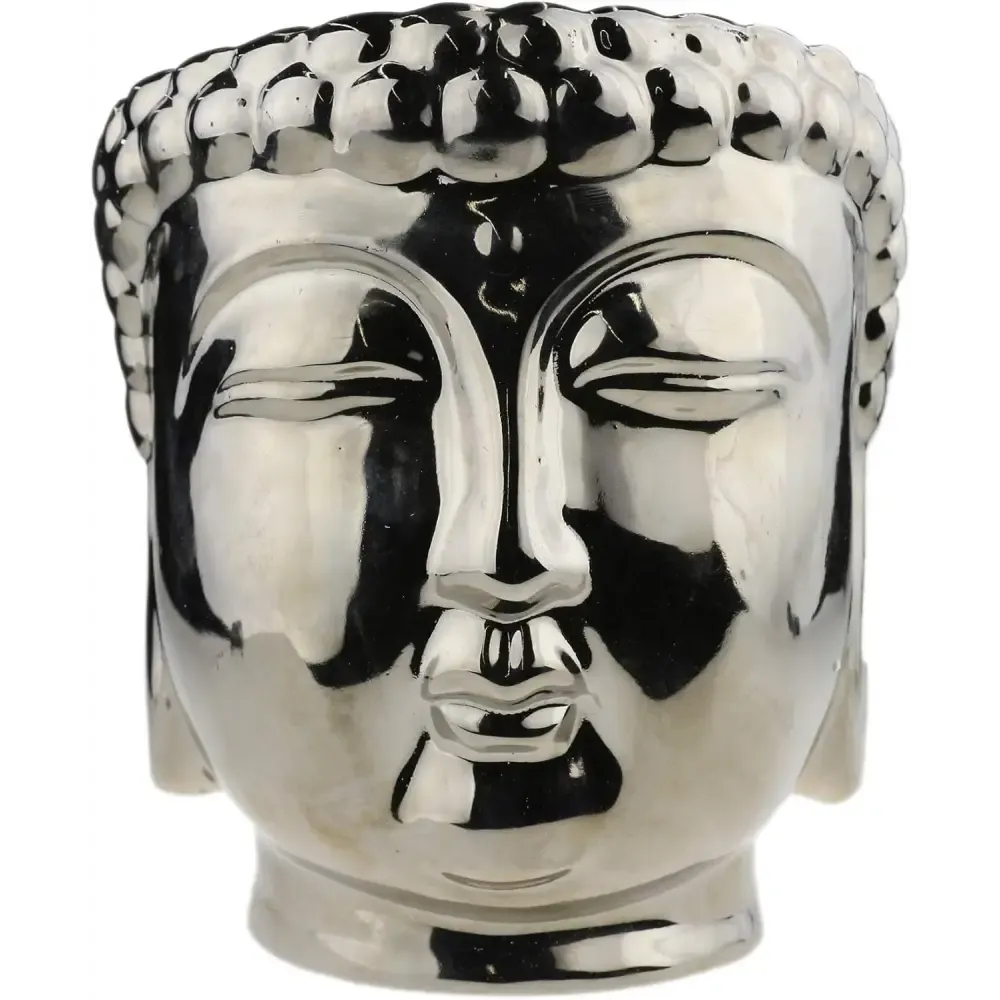 Buddha Head Succulent Planter with Essential Oil Diffuser