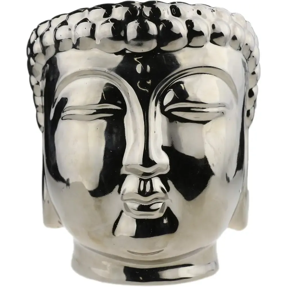 Buddha Head Succulent Planter with Essential Oil Diffuser