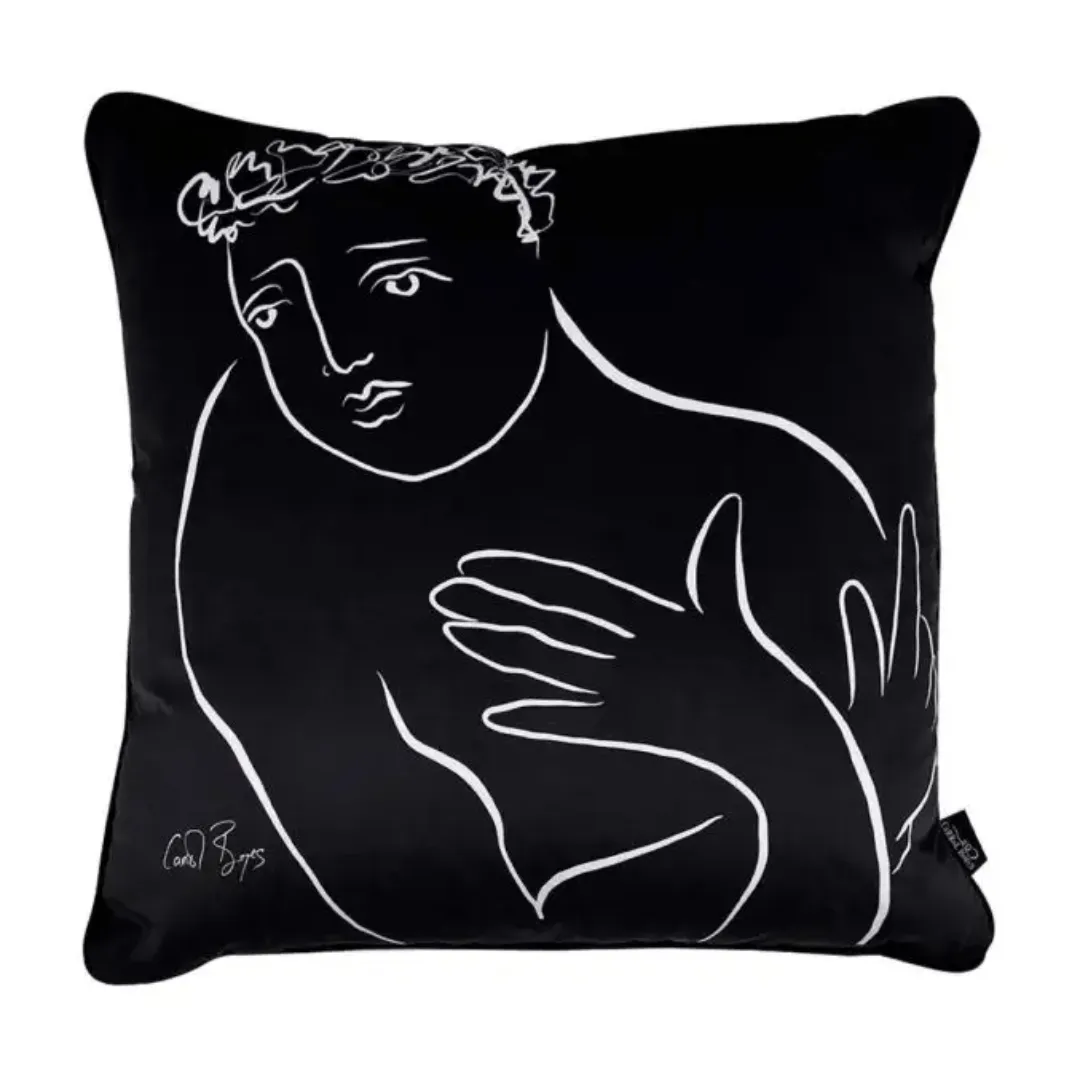 Carrol Boyes Cushion Cover 60X60 Hold My Heart Reminisce UFC-HMH-RMN-BL