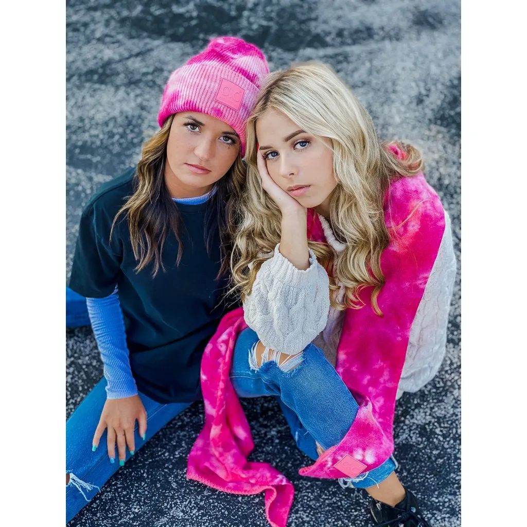 C.C. Beanie Tie Dye Scarf