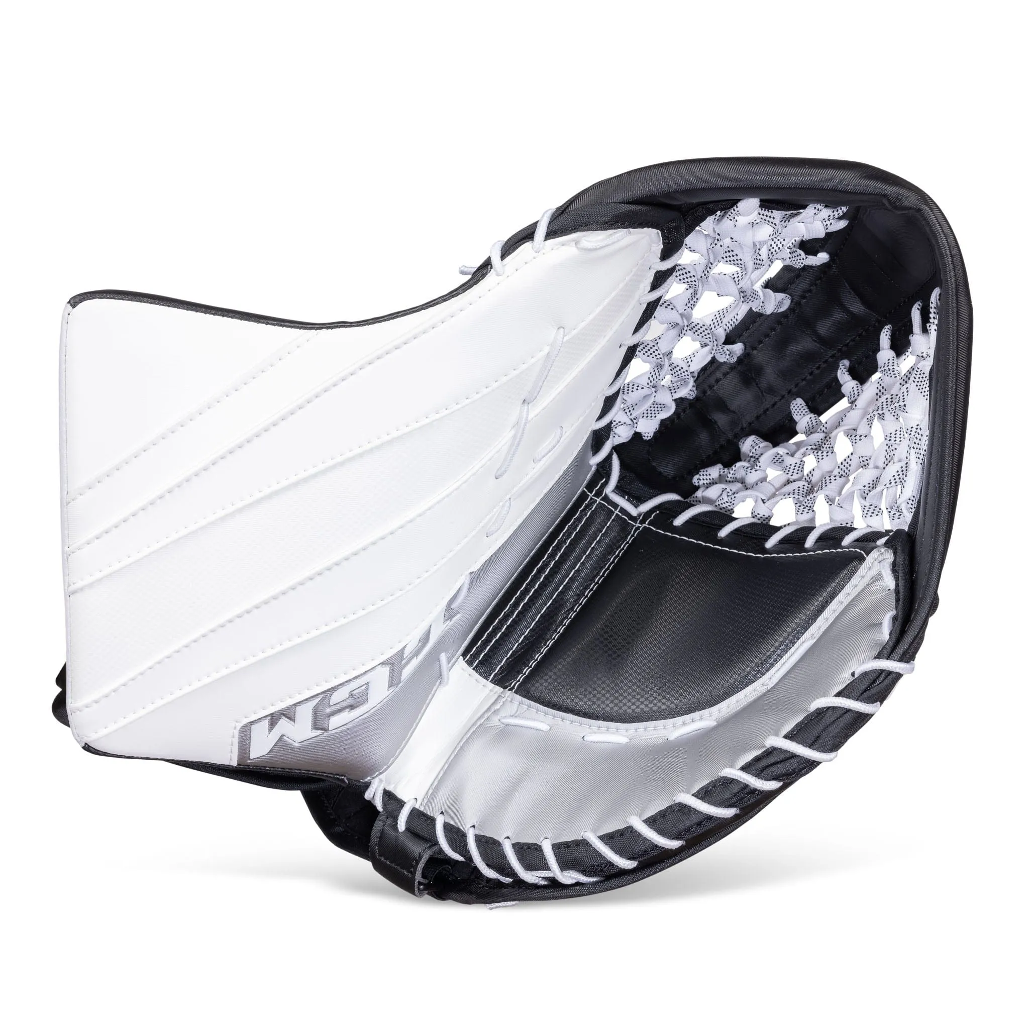 CCM Extreme Flex E5.5 Senior Goalie Catcher - Source Exclusive