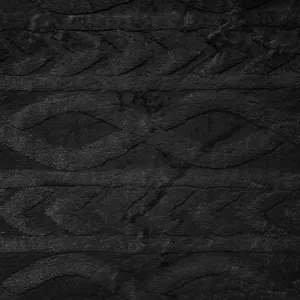 Chain Link Luxury Fur - Black