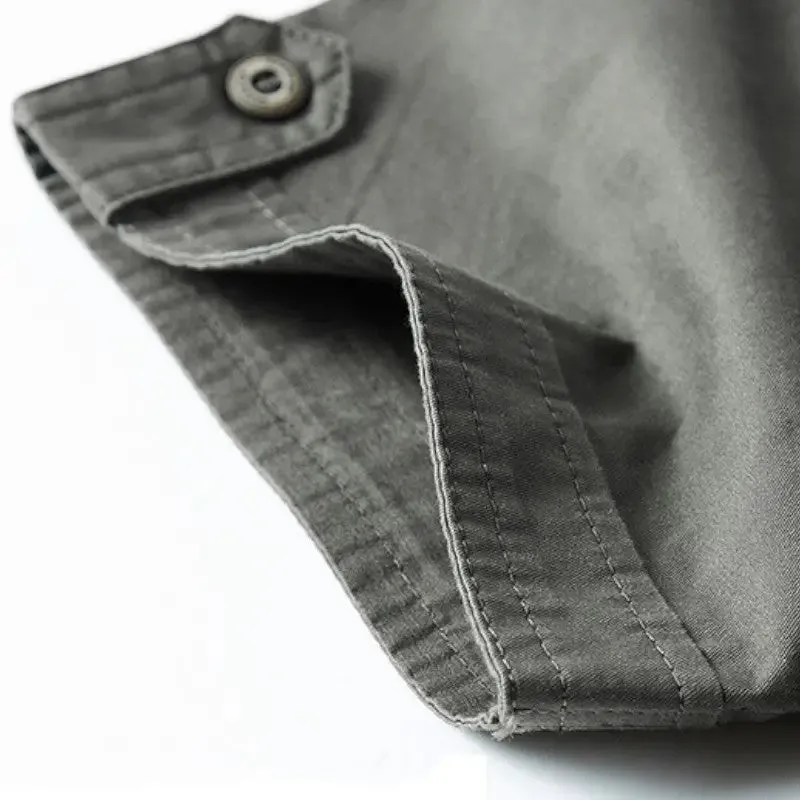Chemise kaki homme militaire