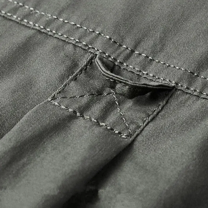 Chemise kaki homme militaire