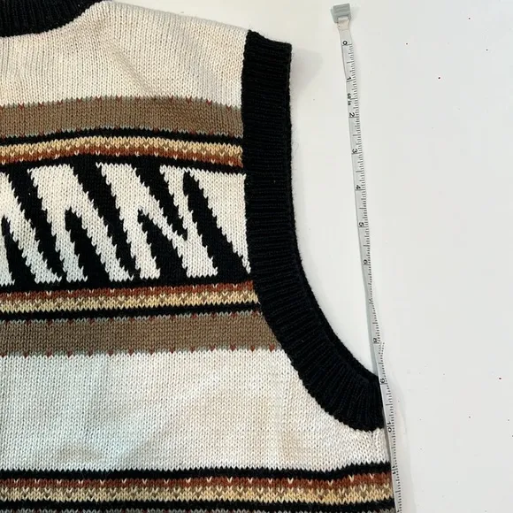 Christopher Banks - L, vintage vest, safari, floral, beaded