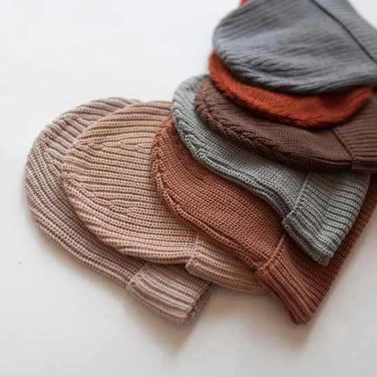 Chunky knit beanie - Espresso
