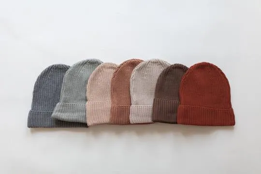 Chunky knit beanie - Espresso