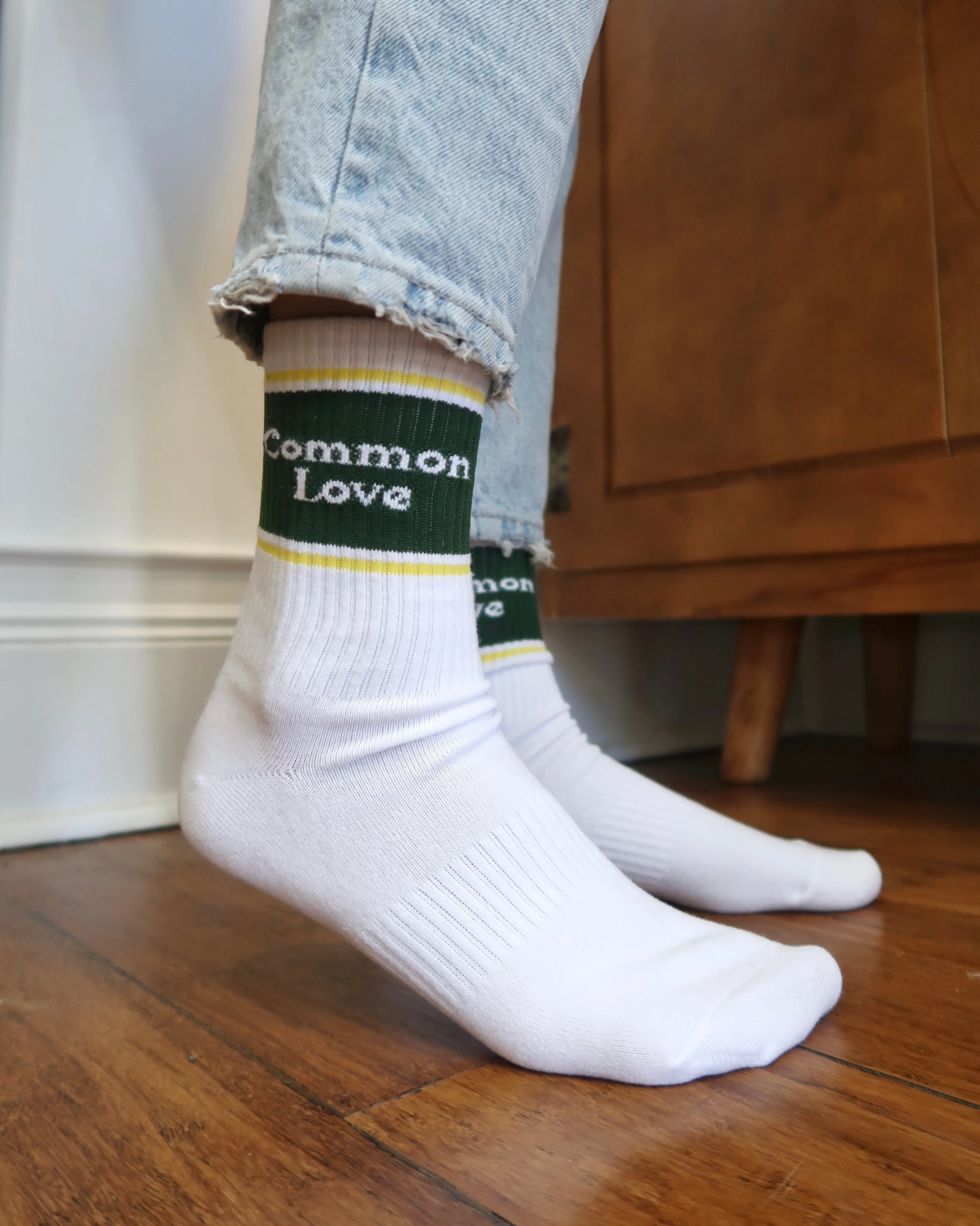 COMMON LOVE SOCKS (Dark Green)