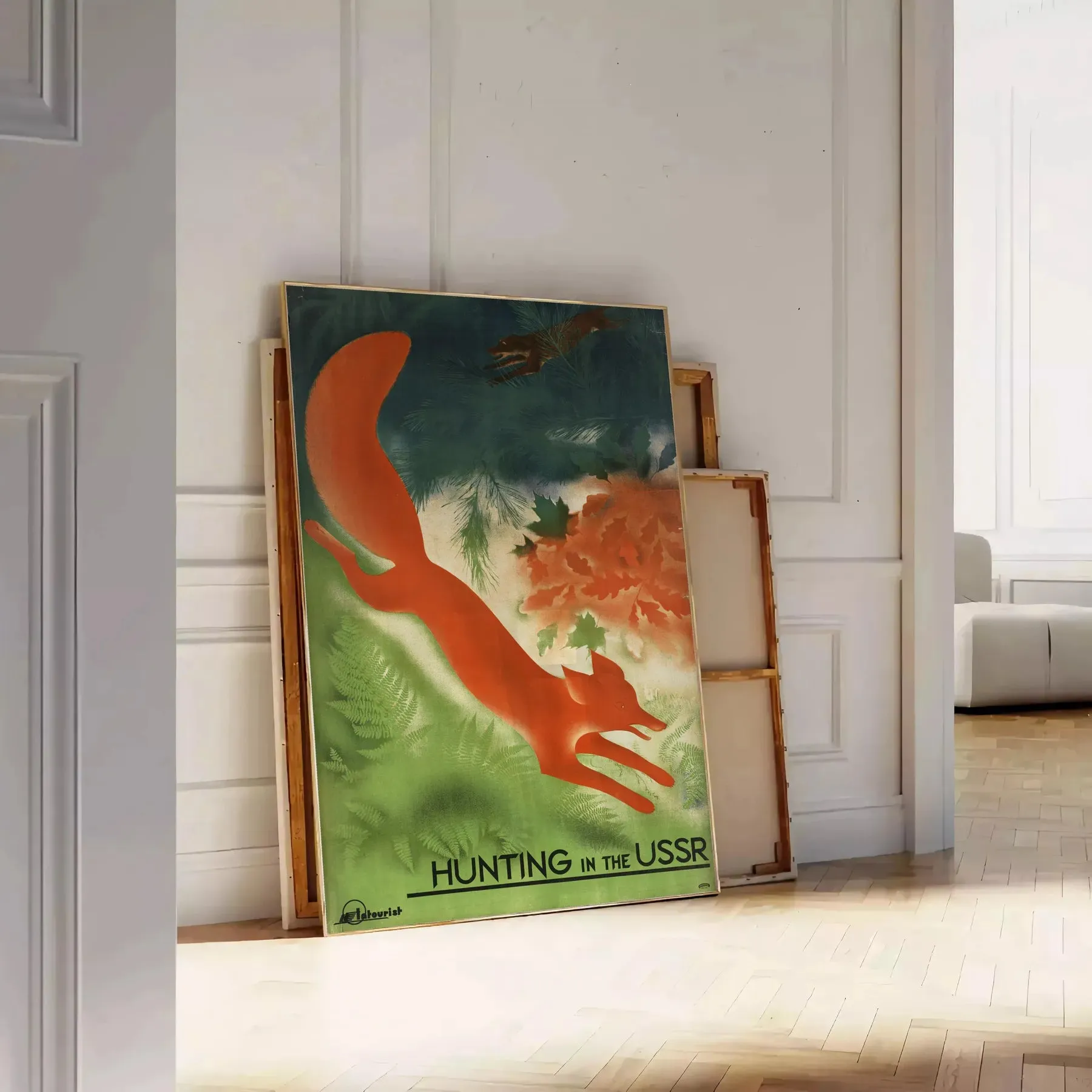 Communism Travel Poster Wall Print