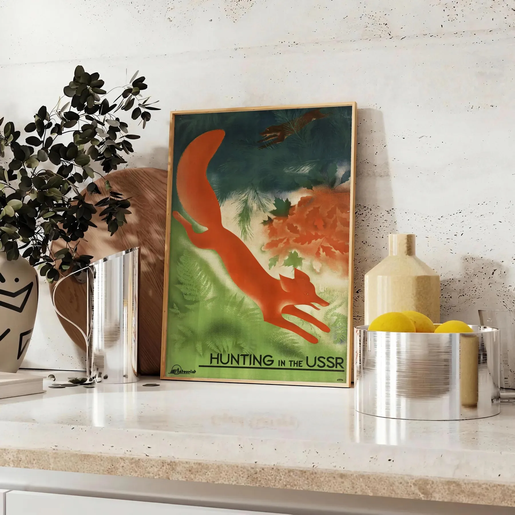 Communism Travel Poster Wall Print