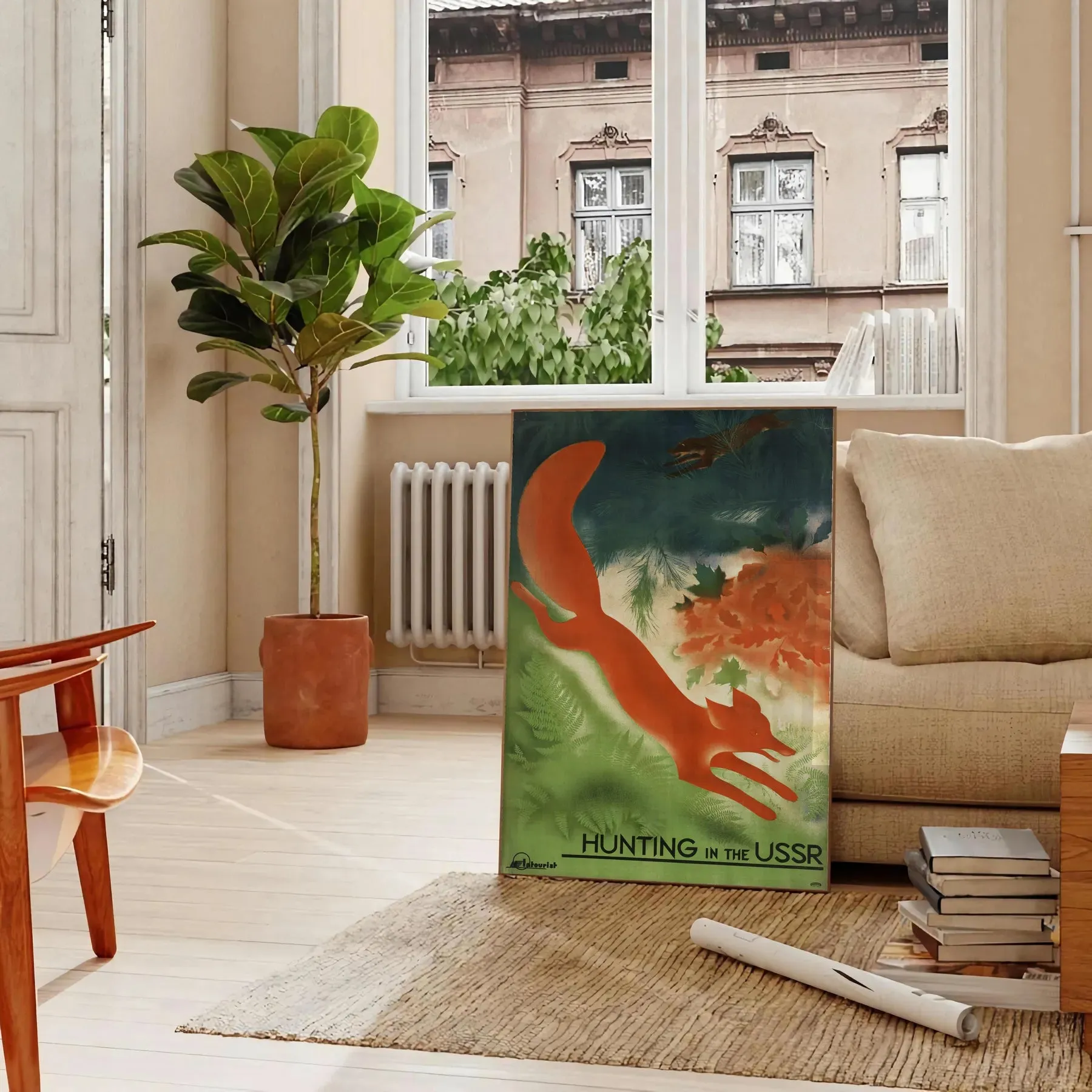 Communism Travel Poster Wall Print