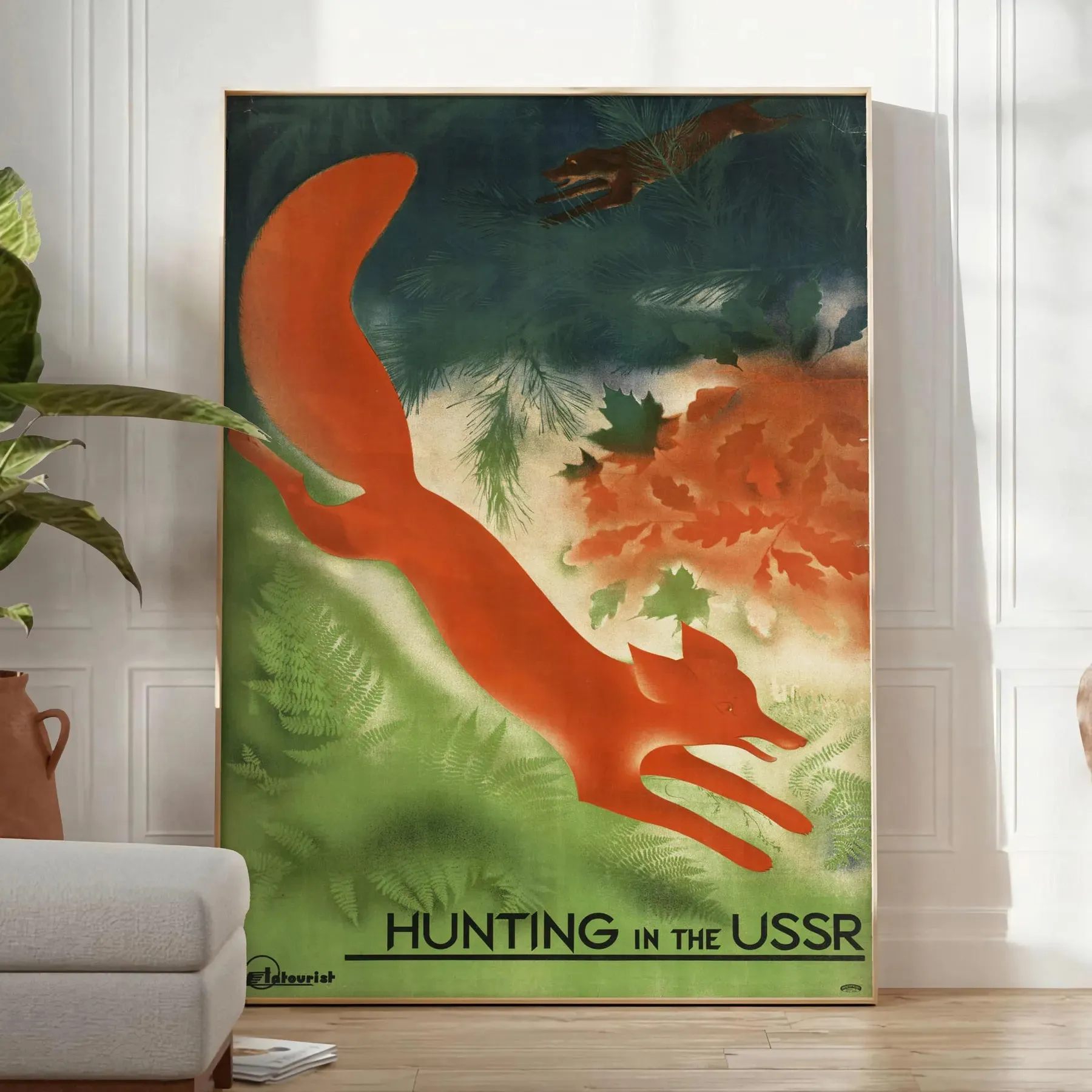 Communism Travel Poster Wall Print