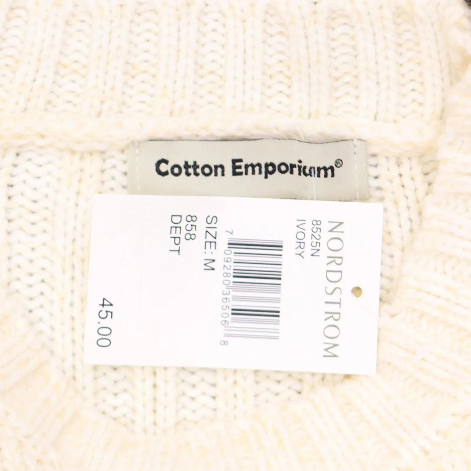 Cotton Emporium Women's Cable Knit Pullover Sweater