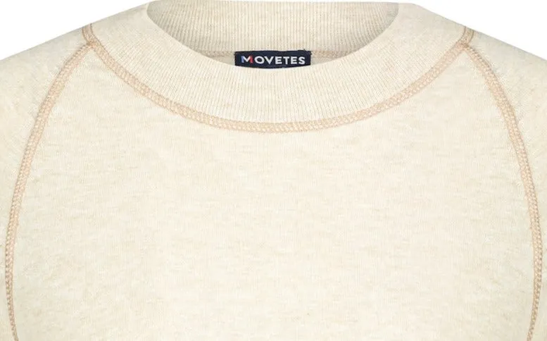Crewneck Ultra Fine Knit Sustainable Organic Cotton Sweater