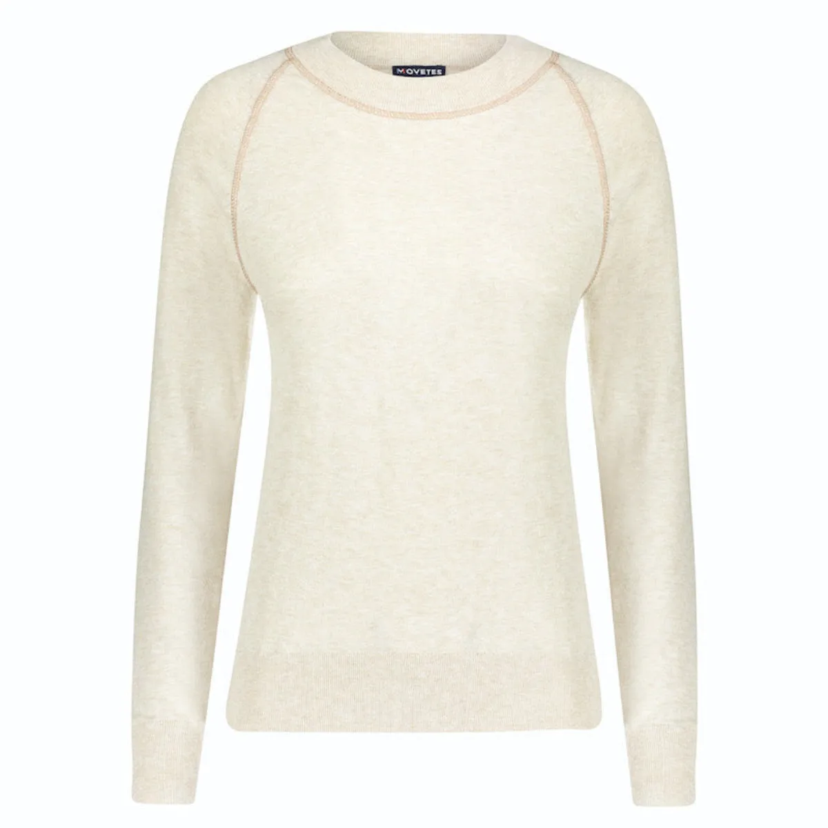 Crewneck Ultra Fine Knit Sustainable Organic Cotton Sweater