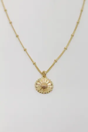 Daisy Flower Pendant