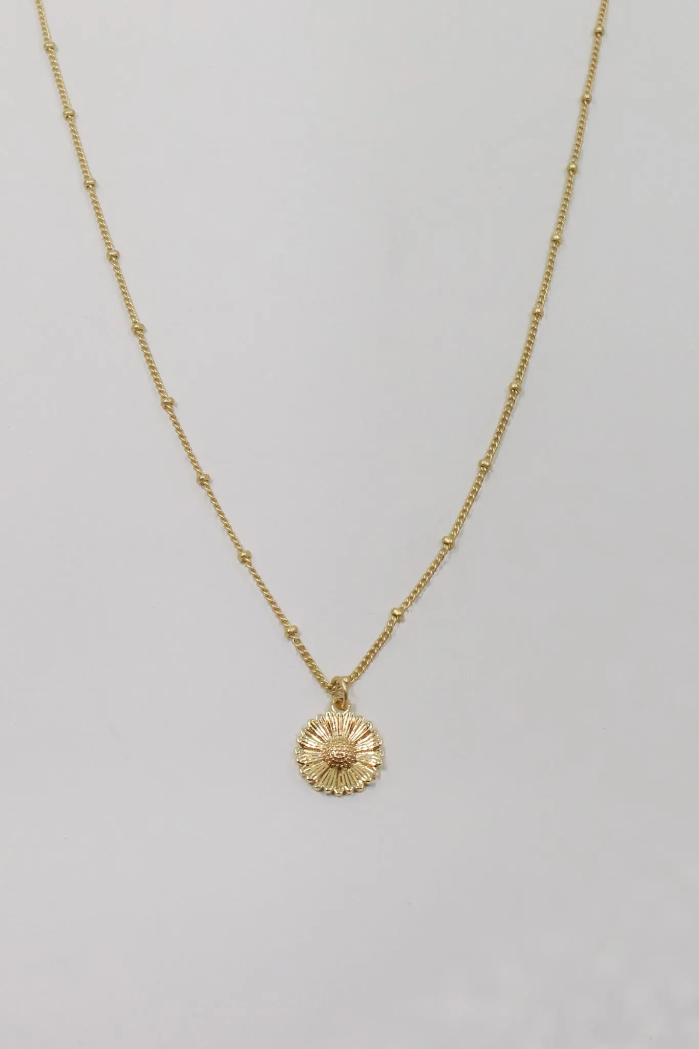 Daisy Flower Pendant