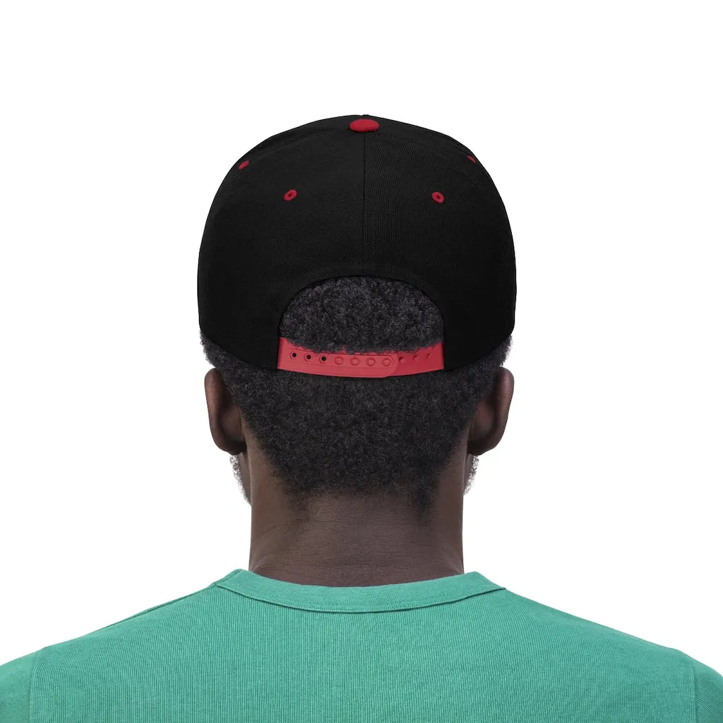 Demon Skull - Embroidered Flexfit Snapback Hat