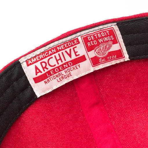 Detroit Red Wings - American Needle NHL Vintage Archived Legend Adjustable Hat