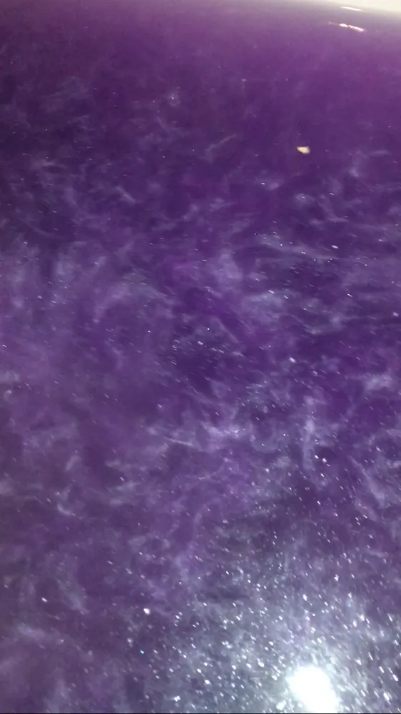 Divinity Luxury Royal Purple Metallic Hexbomb (No Necklace)