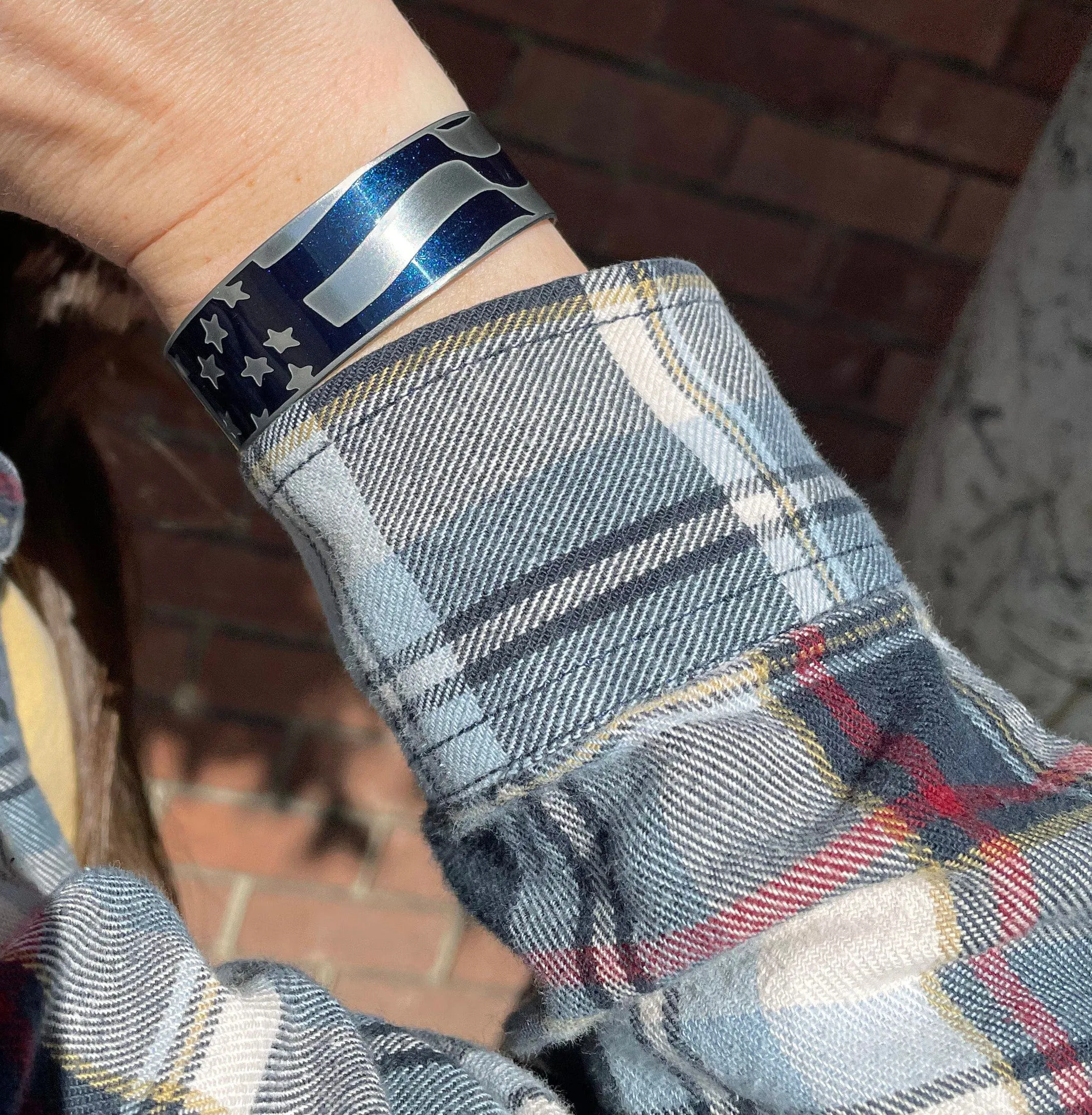 Dodge Charger Stars and Stripes Cuffs: Two Versions