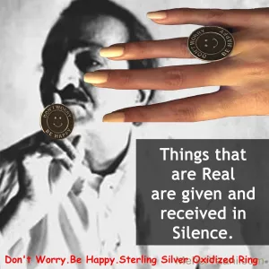 Don't Worry, Be Happy Smile Ring