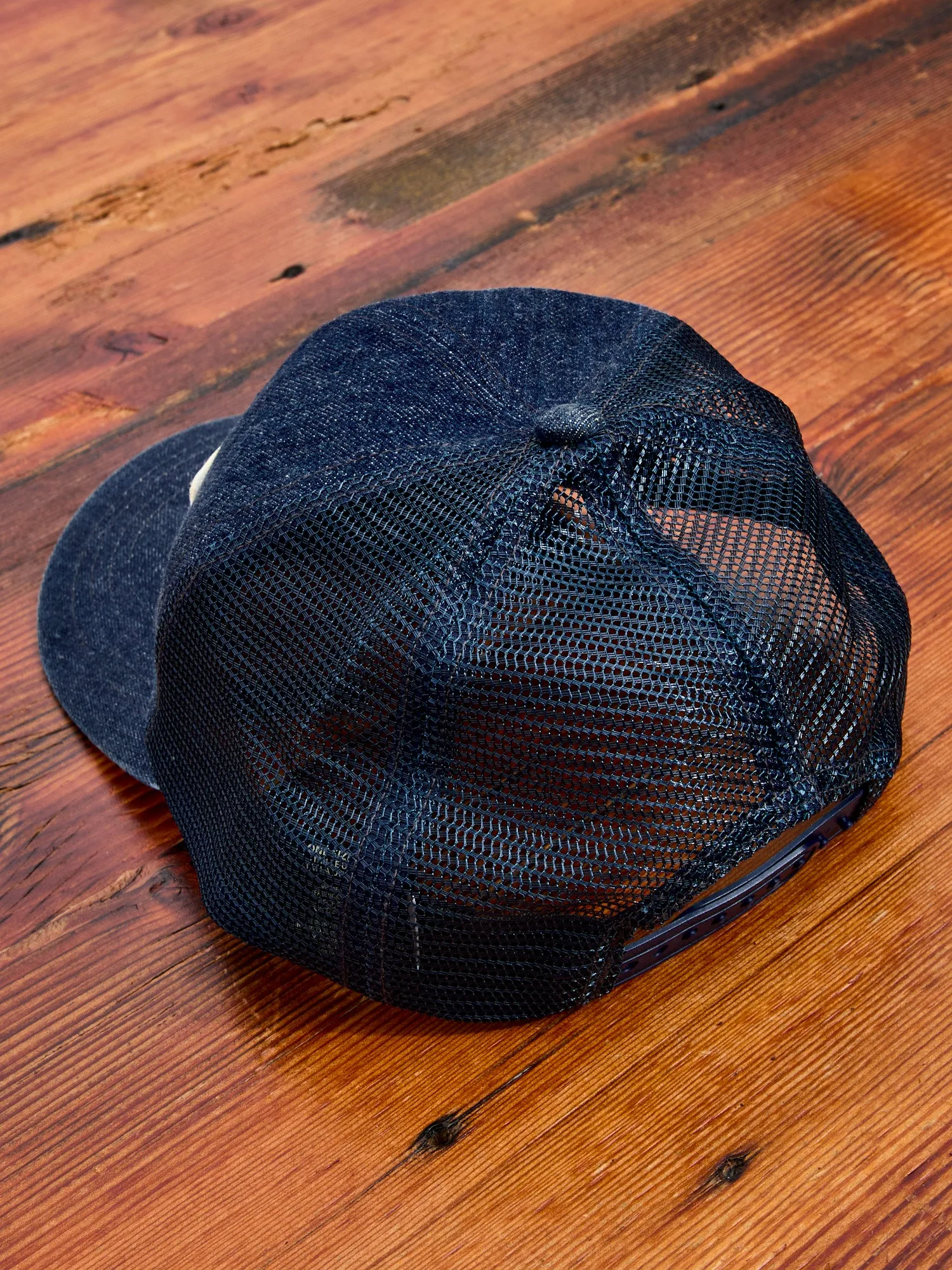 Double RL Trucker Cap in Indigo