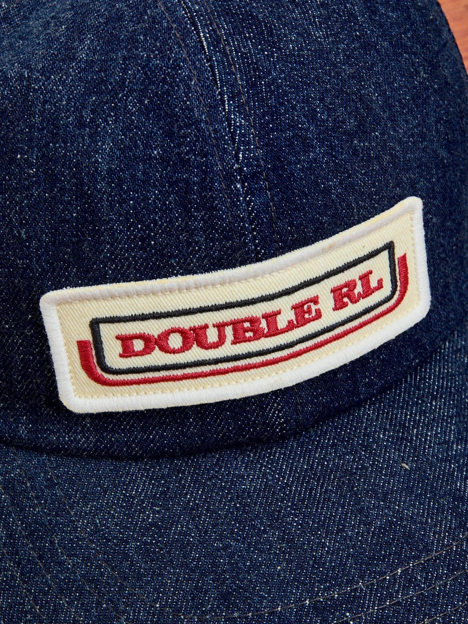 Double RL Trucker Cap in Indigo