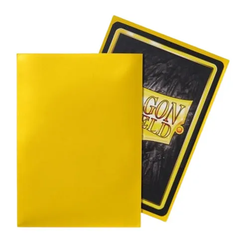 Dragon Shield Classic Standard 60ct Yellow 63x88mm Sleeves