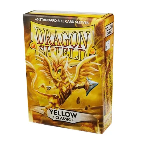 Dragon Shield Classic Standard 60ct Yellow 63x88mm Sleeves