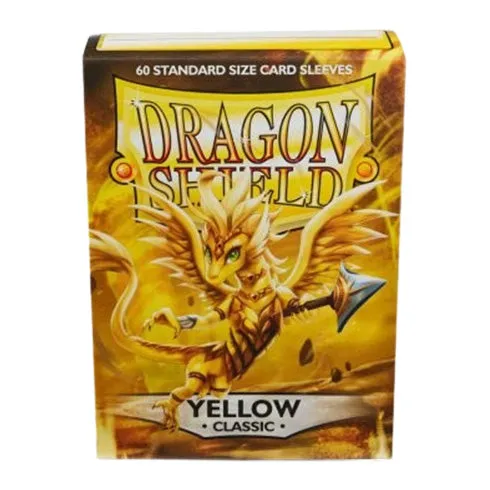 Dragon Shield Classic Standard 60ct Yellow 63x88mm Sleeves