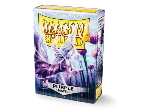 Dragon Shield Matte Purple - 60 Standard Size Sleeves