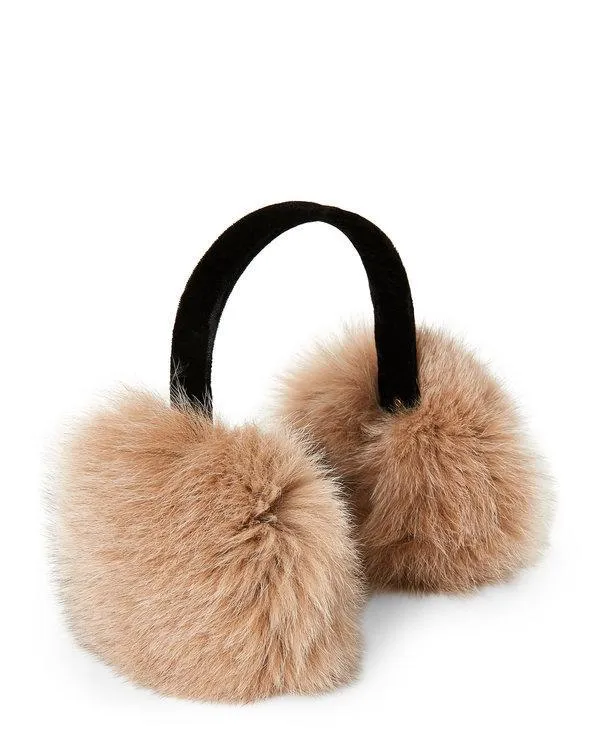 Ear Muffs Fox Fur