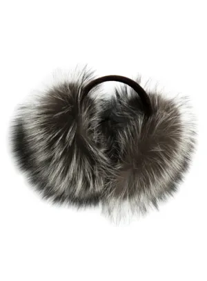 Ear Muffs Fox Fur