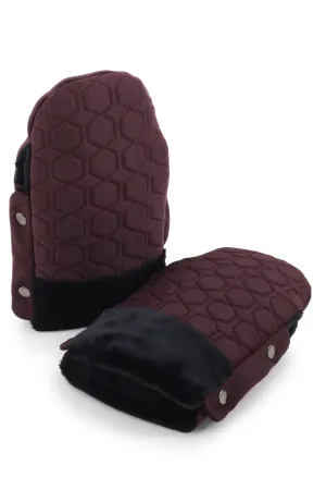 Egg 3 Handmuff - Mulberry