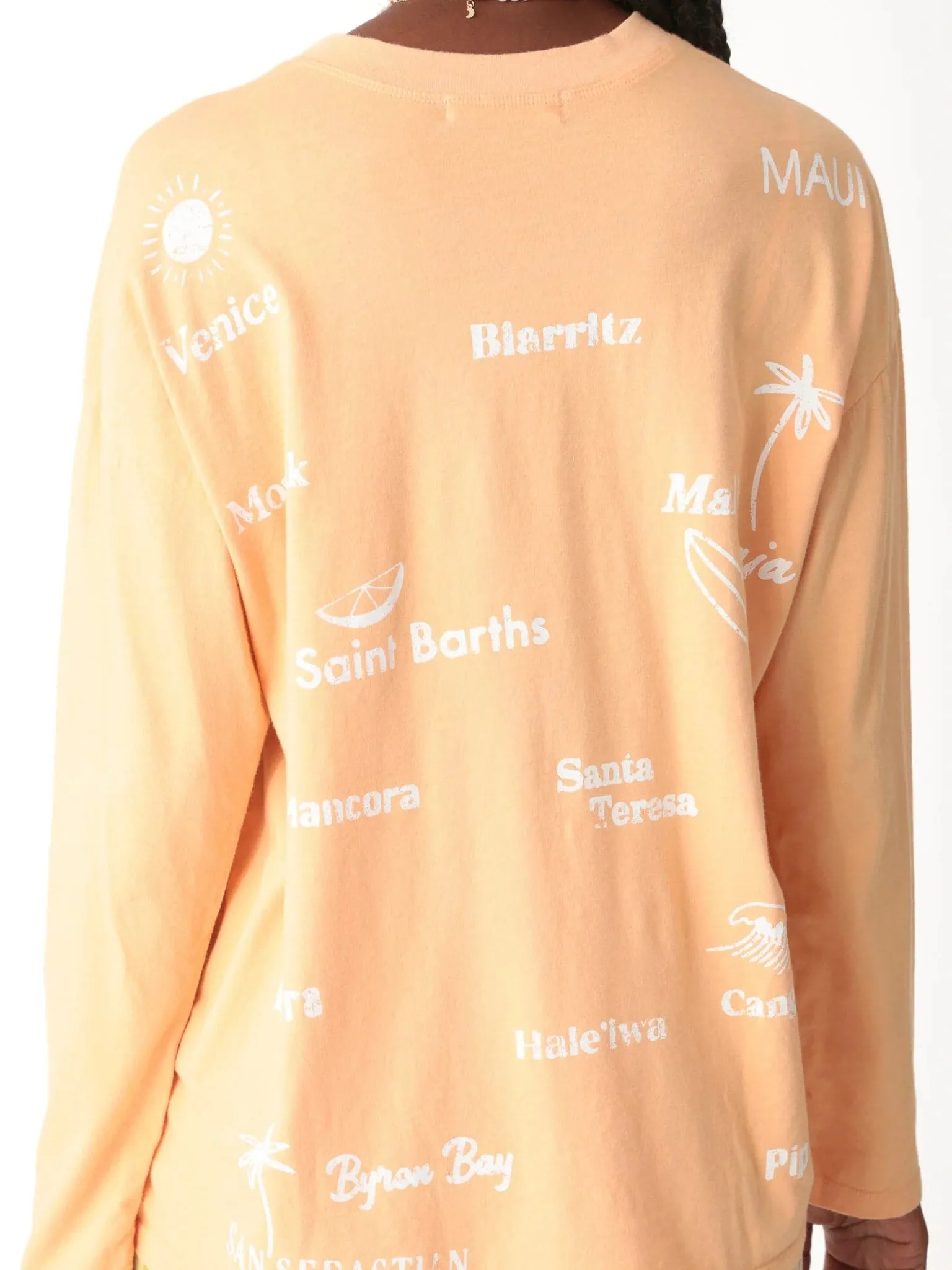Electric and Rose Camden Boyfriend Tee - Beach Club Graphic