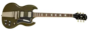 Epiphone 1961 SG Standard w/Maestro - Olive Drab