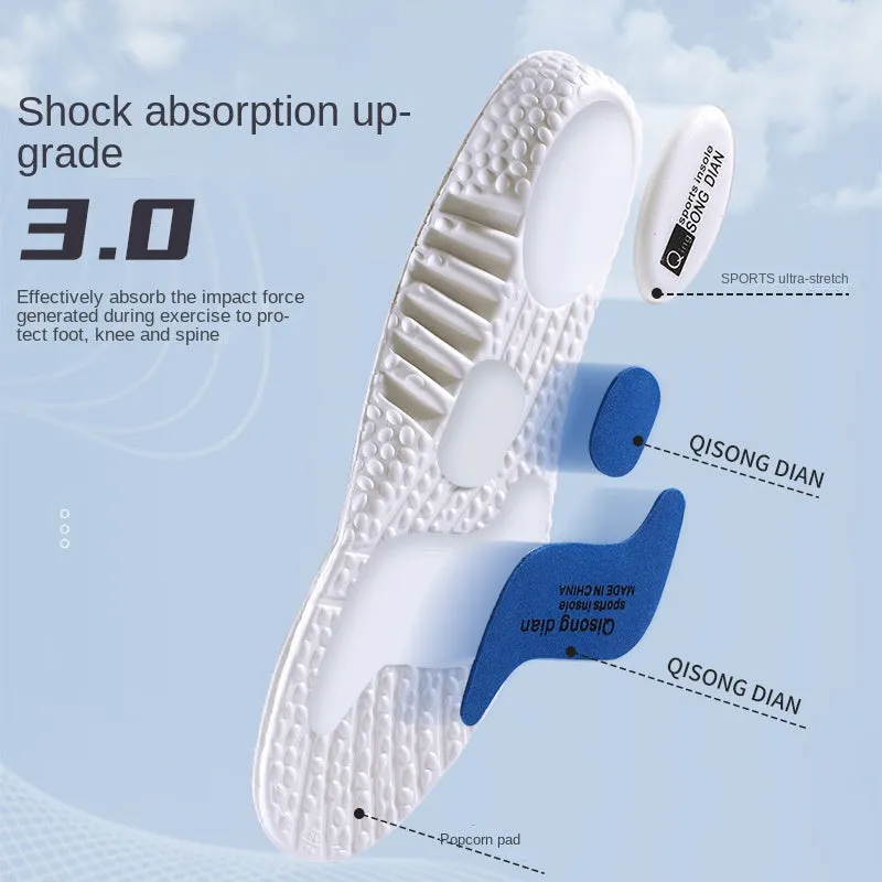 Fashion New EVA Shock Absorbing Sports Insole  
