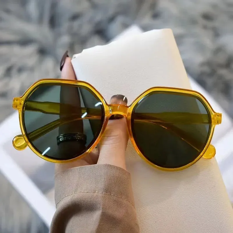 Fashion Sunglasses Women Brand Vintage Travel Sun Glasses Female Eyewear Anti-Glare Driving Sun Glasses